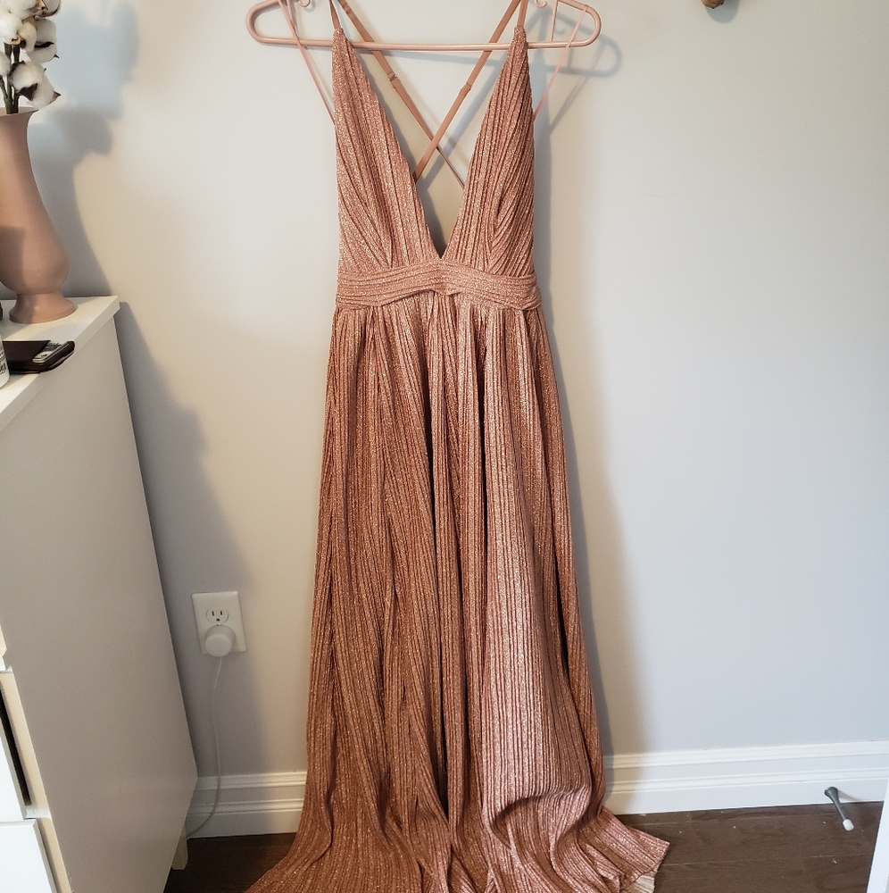 Blush Pink Bridesmaids Dress